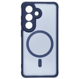 Husa MagSafe pentru Samsung Galaxy S26, OEM, Matte Mag, Albastra 