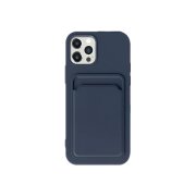 Husa pentru Apple iPhone 15 Pro Max, XO Design, Card Slot, Bleumarin 