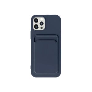 Husa pentru Apple iPhone 15 Pro Max, XO Design, Card Slot, Bleumarin 