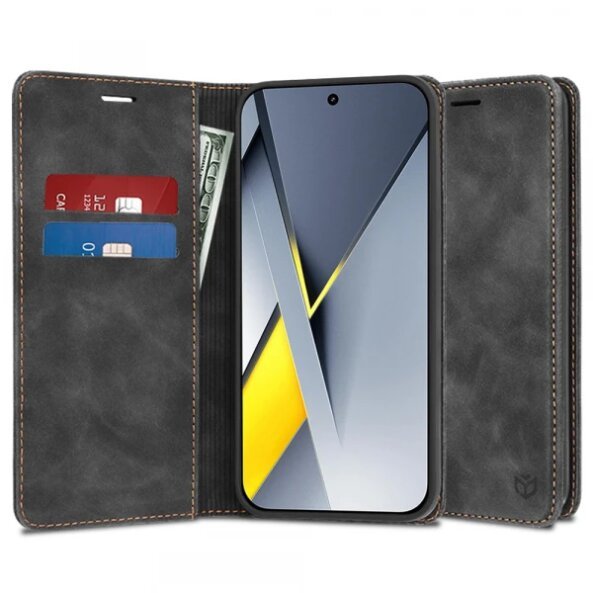 Husa pentru Xiaomi Poco F8 Pro, Techsuit, Confy, Neagra