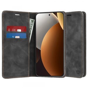 Husa pentru Xiaomi Redmi Note 15 Pro 5G, Techsuit, Confy, Neagra