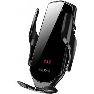 Incarcator Auto Wireless MaXlife MXCH-08, 15W, 1.67A, Negru 