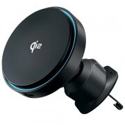 Incarcator Auto Wireless Proove Light Circle, 15W, 1.67A, Gri WHLC15010002