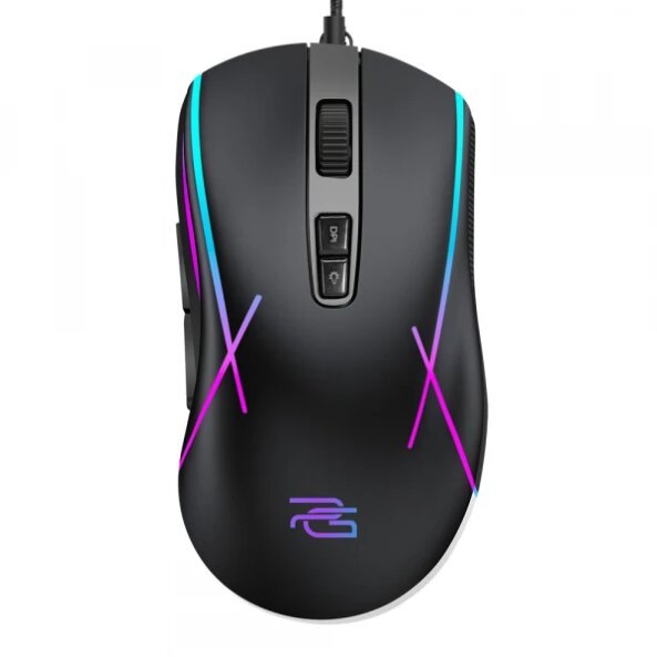 Mouse Gaming Wired USB Proove Defiant, RGB, 7200DPI, Negru CMDE00000102
