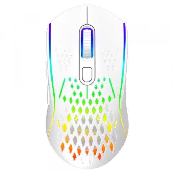 Mouse Gaming Wireless Proove Buzz, RGB, 800DPI - 4800DPI, Alb WMBU00022402