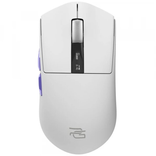 Mouse Gaming Wireless Proove Jester, 800DPI - 26000DPI, Afisaj OLED, Alb WMJS00022002