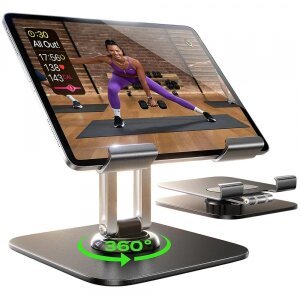 Suport Birou Lisen Q18, 4.7inch - 12.9inch, Negru YL0423120002