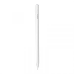 Touch Pen Baseus Smooth Writing pentru Apple iPad, Versiune Wireless &amp; Wired Activ, Alb C40169009123-00