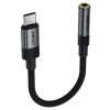 Adaptor Audio USB-C - 3.5mm Acefast J12, Negru