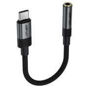 Adaptor Audio USB-C - 3.5mm Acefast J12, Negru
