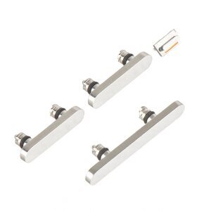 Buton On-Off - Volum - Profil Apple iPhone 12 Pro Max / 12 Pro, Argintiu