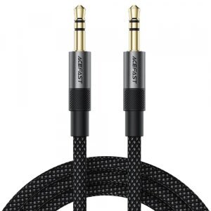 Cablu Audio 3.5mm - 3.5mm Acefast J10, 1m, Negru