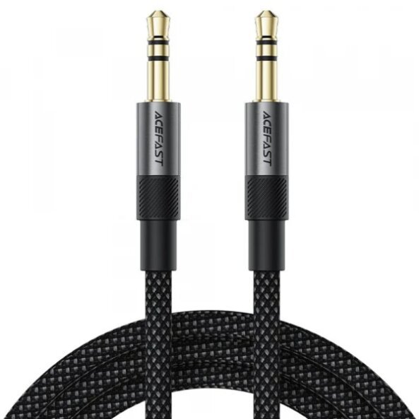 Cablu Audio 3.5mm - 3.5mm Acefast J10, 1m, Negru