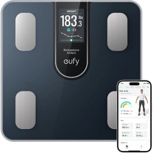 Cantar Digital Eufy Smart Scale C20, Negru T9130011 