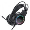Casti Gaming USB Yesido EK05, RGB, 1.2m, Negre