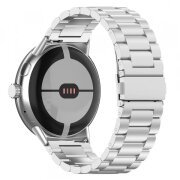 Curea Techsuit W010 pentru Google Pixel Watch 4 45mm, Argintie