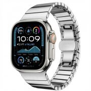 Curea Techsuit W012 pentru Apple Watch 49mm / 46mm / 45mm / 44mm / 42mm Series, Argintie