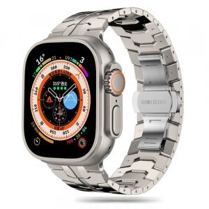 Curea Techsuit W063 pentru Apple Watch 49mm / 46mm / 45mm / 44mm / 42mm Series, Gri
