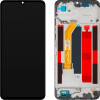 Display cu Touchscreen Realme Note 70T, cu Rama, Negru (Obsidian Black), Service Pack 621029000609 