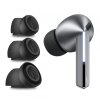 Dopuri Techsuit ET3 pentru Samsung Galaxy Buds3 Pro, Marime S / M / L, Negre
