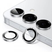 Folie de protectie Camera Spate Lito S+ pentru Samsung Galaxy S26 Plus / S26, Sticla Securizata, Argintie