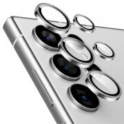 Folie de protectie Camera Spate Lito S+ pentru Samsung Galaxy S26 Ultra, Sticla Securizata, Argintie