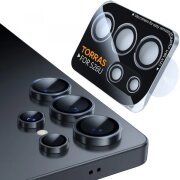 Folie de protectie Camera Spate Torras Lensguard pentru Samsung Galaxy S26 Ultra, Sticla Securizata, Neagra