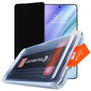 Folie de protectie Ecran Privacy Torras GlassGo Install Master pentru Samsung Galaxy S26 Ultra, Sticla Securizata, Full Glue