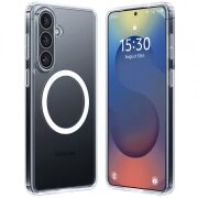 Husa MagSafe pentru Samsung Galaxy S26, Torras, Guardian, Transparenta