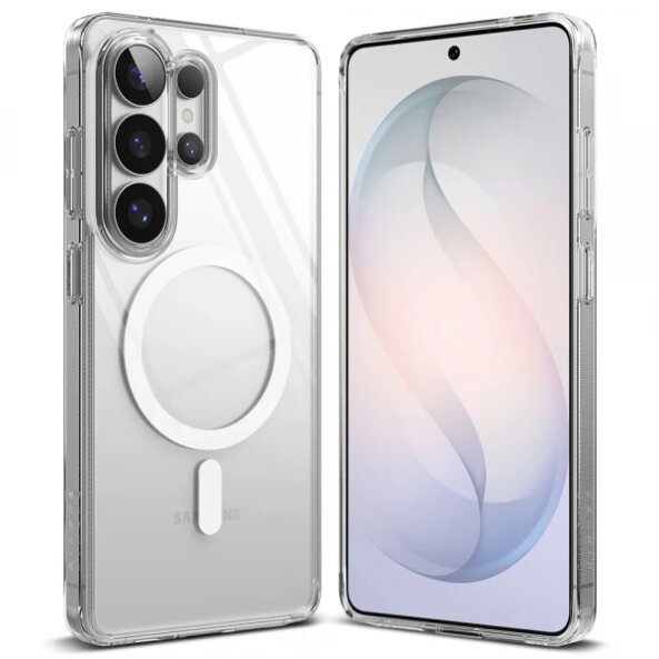 Husa MagSafe pentru Samsung Galaxy S26 Ultra, Ringke, Fusion, Transparenta