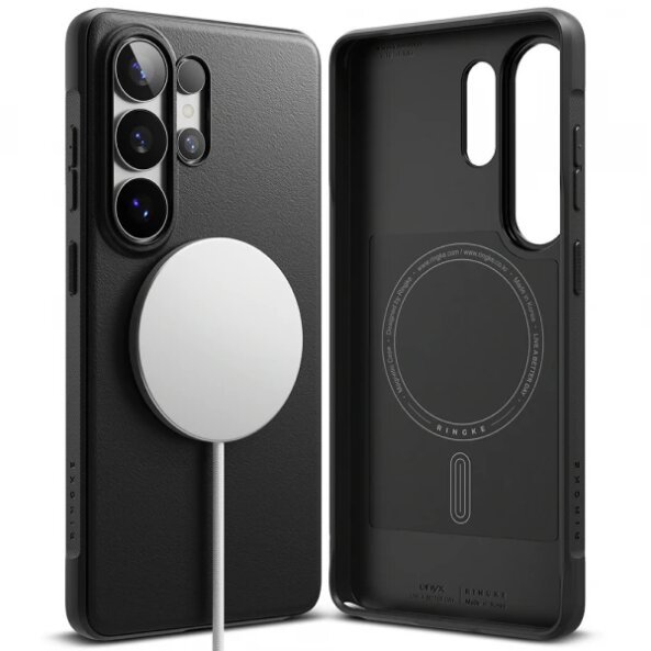Husa MagSafe pentru Samsung Galaxy S26 Ultra, Ringke, Onyx, Neagra