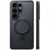 Husa MagSafe pentru Samsung Galaxy S26 Ultra, Torras, Ostand Spin, Neagra
