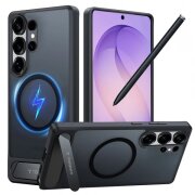 Husa MagSafe pentru Samsung Galaxy S26 Ultra, Torras, Pstand, Neagra