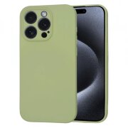 Husa pentru Apple iPhone 15 Pro, Techsuit, SoftFlex, Matcha
