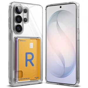 Husa pentru Samsung Galaxy S26 Ultra, Ringke, Fusion Card, Transparenta