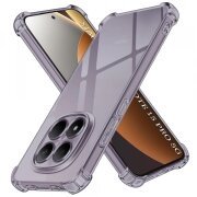 Husa pentru Xiaomi Redmi Note 15 Pro 5G, Techsuit, Shockproof Clear, Neagra