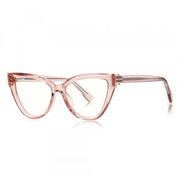 Ochelari De Calculator Dama Techsuit 2279, Anti-Blue Light, Maro Deschis