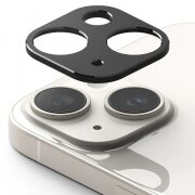 Rama protectie Camera Spate Ringke Styling pentru Apple iPhone 15 Plus / 15, Aluminiu, Neagra