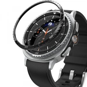 Rama Protectie Ringke Inner Styling pentru Samsung Galaxy Watch8 Classic, Neagra