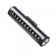 Suport Numar Telefon Auto Yesido C202, Negru