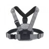 Suport Piept Camera Sport Techsuit JX-002 pentru GoPro Series, Gri