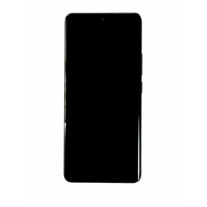 Ecran Compatibil pentru Xiaomi Redmi Note 13 Pro Plus 5G cu Rama Negru
