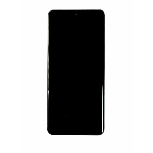 Ecran Compatibil pentru Xiaomi Redmi Note 13 Pro Plus 5G cu Rama Negru