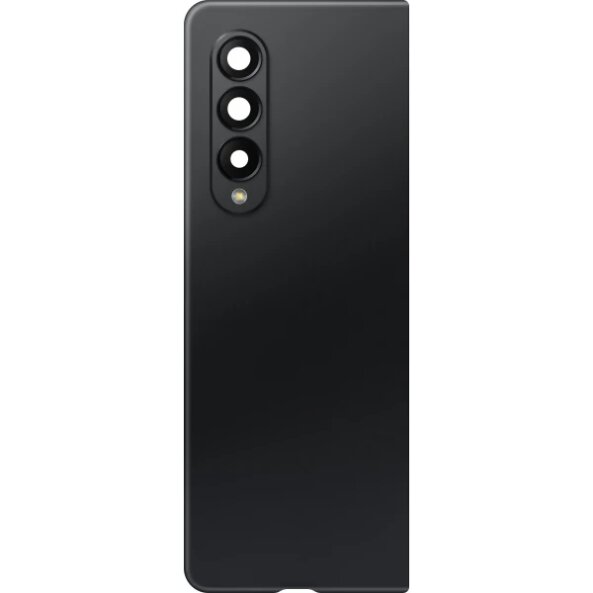 Capac Baterie Samsung Galaxy Z Fold3 5G F926, Cu Geam Camera Spate, Negru (Phantom Black), Swap 