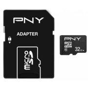 Card Memorie microSDHC PNY Performance Plus, 32Gb, Cu Adaptor P-SDU32G10PPL-GE 