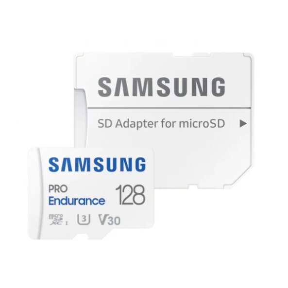 Card Memorie microSDXC Samsung PRO Endurance, 128Gb, Clasa 10 / UHS-1 U3, Cu Adaptor MB-MJ128KA/EU 