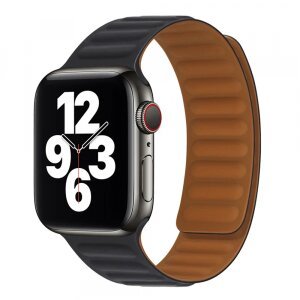 Curea Techsuit W035 pentru Apple Watch 49mm / 46mm / 45mm / 44mm / 42mm Series, Neagra