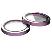 Folie de protectie Camera Spate Etteri pentru Apple iPhone 16 Plus / 16, Sticla Securizata, Roz 