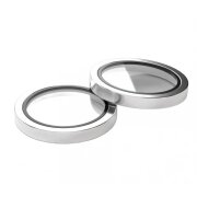 Folie de protectie Camera Spate Etteri pentru Apple iPhone 17, Sticla Securizata, Alba 