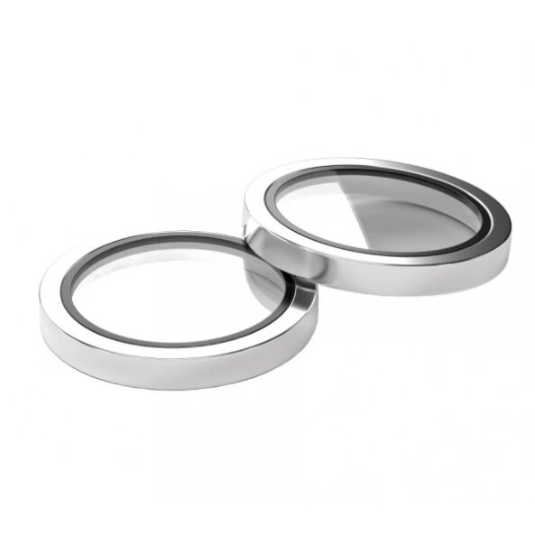 Folie de protectie Camera Spate Etteri pentru Apple iPhone 17, Sticla Securizata, Alba 